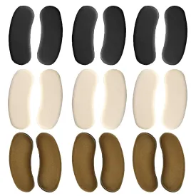 9 Pairs Snug Heel Pads Sponge Heel Grip Inserts Self Adhesive Non Slip Heel Cushions for Shoes Too Big and Foot Care