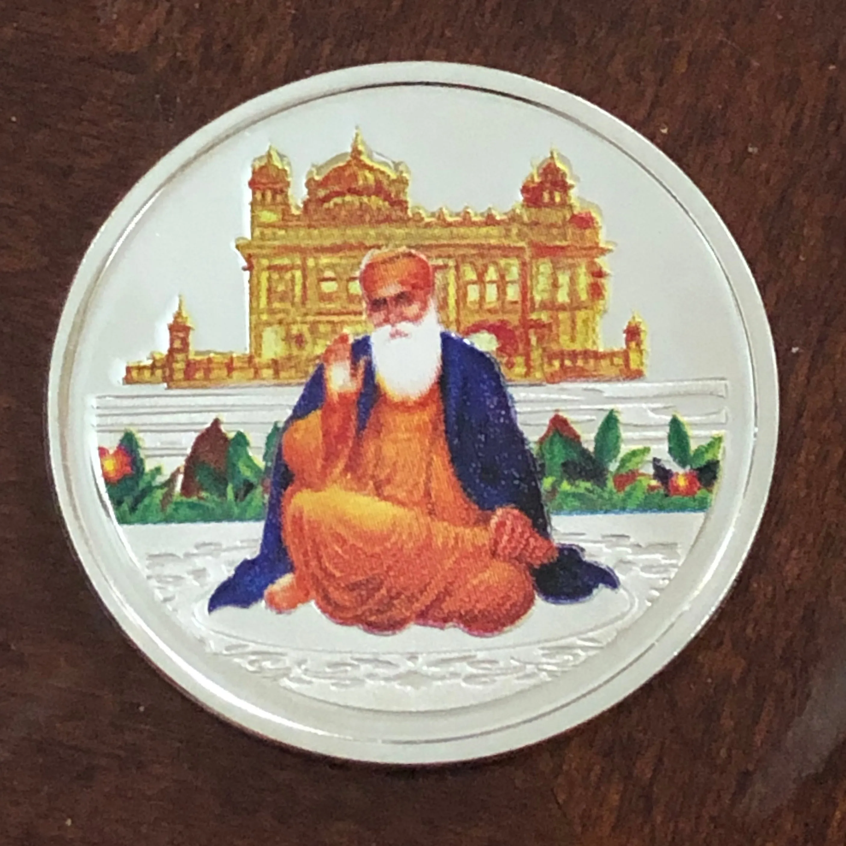 999 Guru Nanak Pure Silver Coin