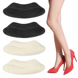 ALLY-MAGIC Heel Grips for Ladies Loose Shoses Soft Self-Adhesive Heel Cushions Pads Heel Shoe Grips for High Heels Loose Shoes Sneakers Sneakers Women Men Y2-LTHXHGT