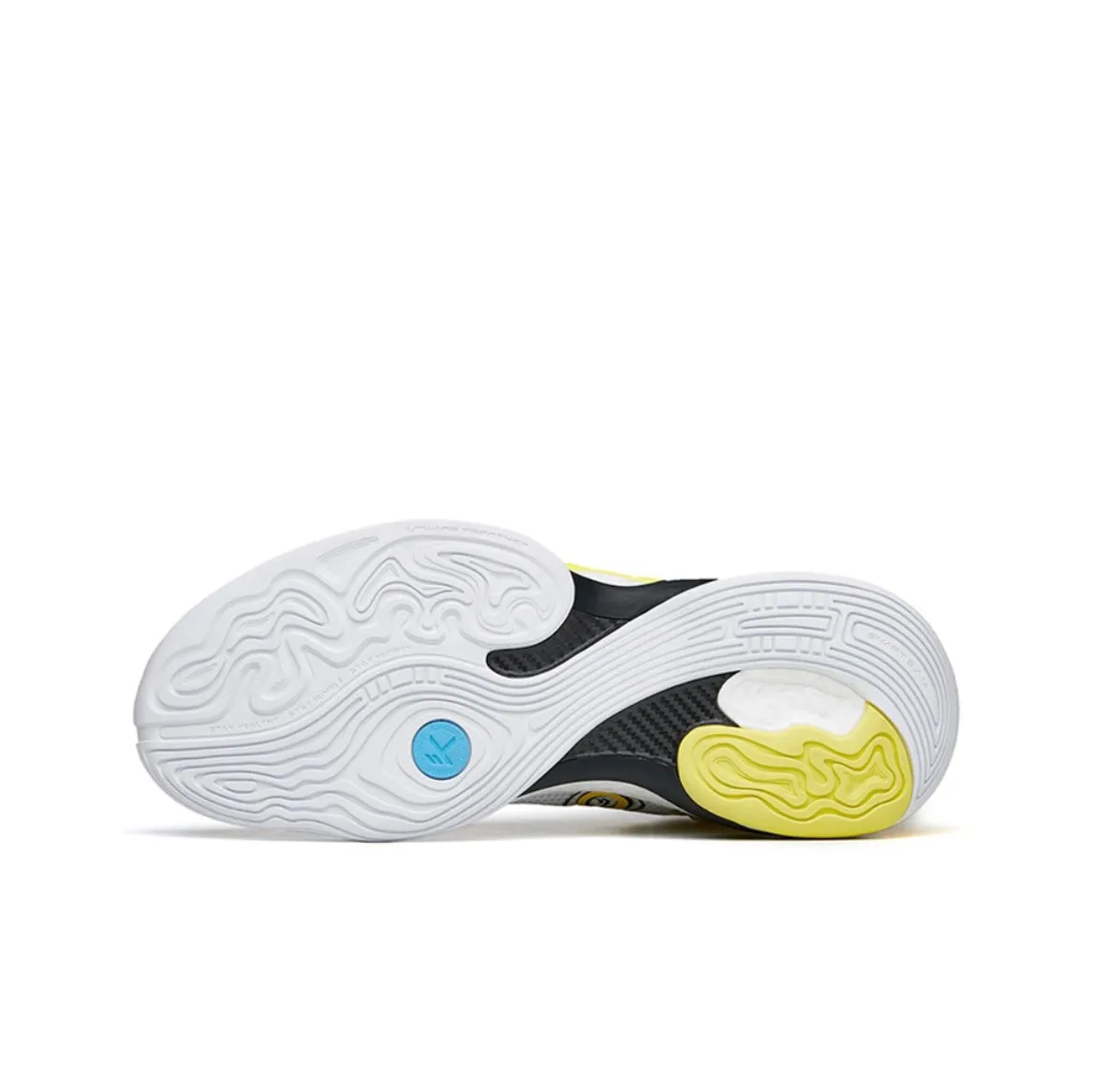 Anta Men's Klay Thompson Kt7 “Neptune soup” Basketball Sheos - White/Yellow