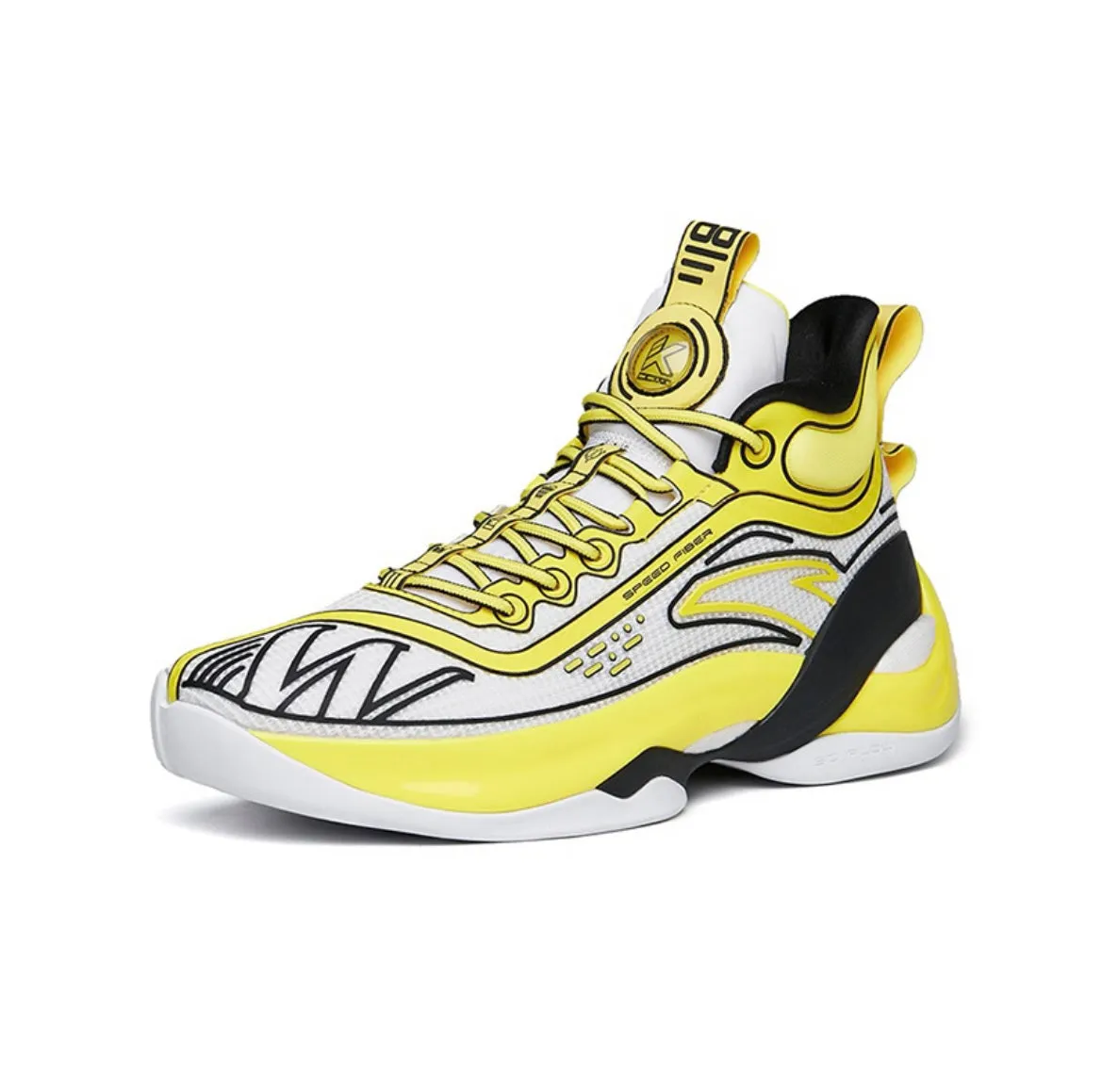 Anta Men's Klay Thompson Kt7 “Neptune soup” Basketball Sheos - White/Yellow