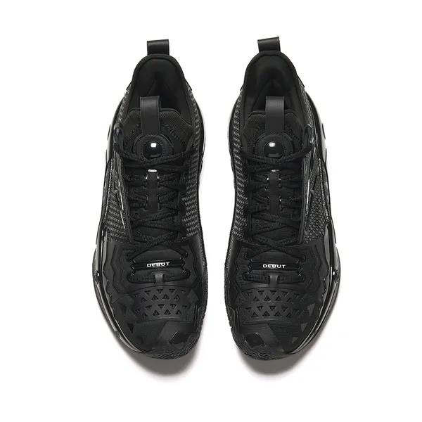 ANTA Shock Wave 5 Pro 'Dark Knight' sneakers, black