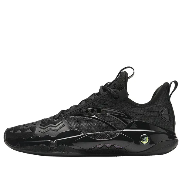 ANTA Shock Wave 5 Pro 'Dark Knight' sneakers, black