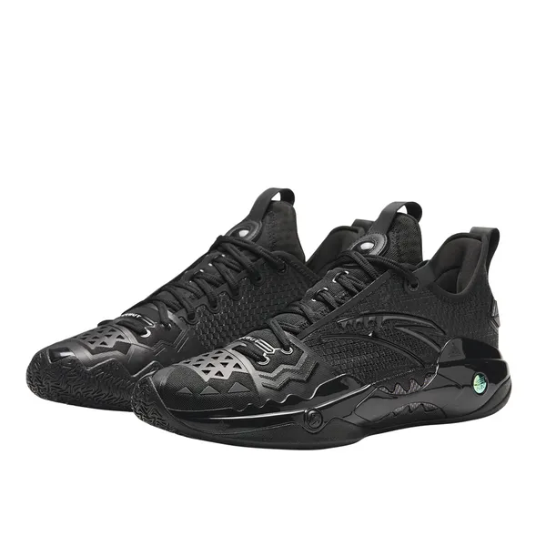 ANTA Shock Wave 5 Pro 'Dark Knight' sneakers, black