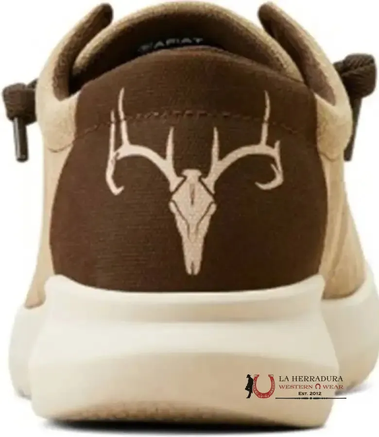 ARIAT MENS HILO TAN/ DEERSKULL- 0945
