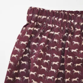 Ascot Burgundy Skirt