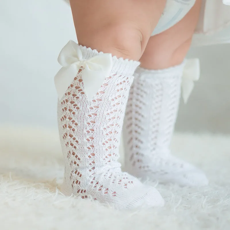 Baby Girl Knee-High Socks