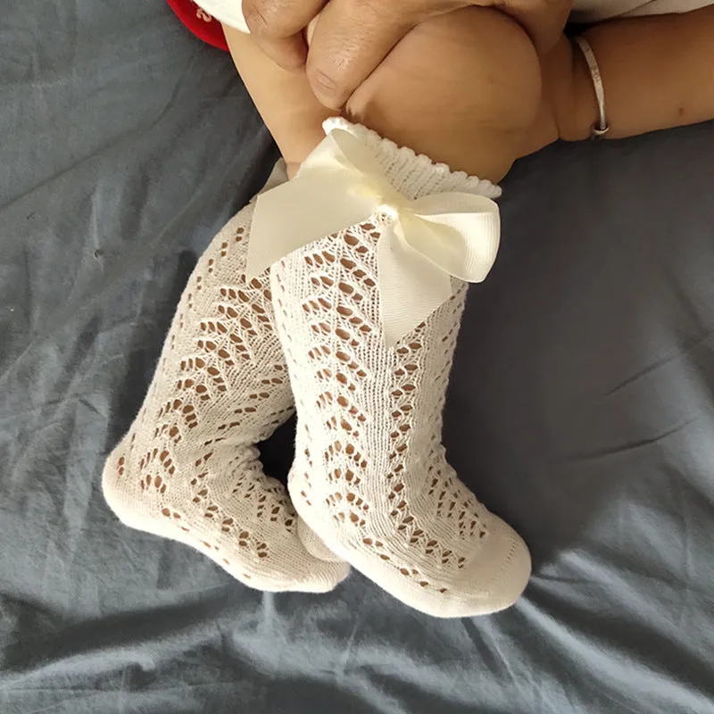 Baby Girl Knee-High Socks