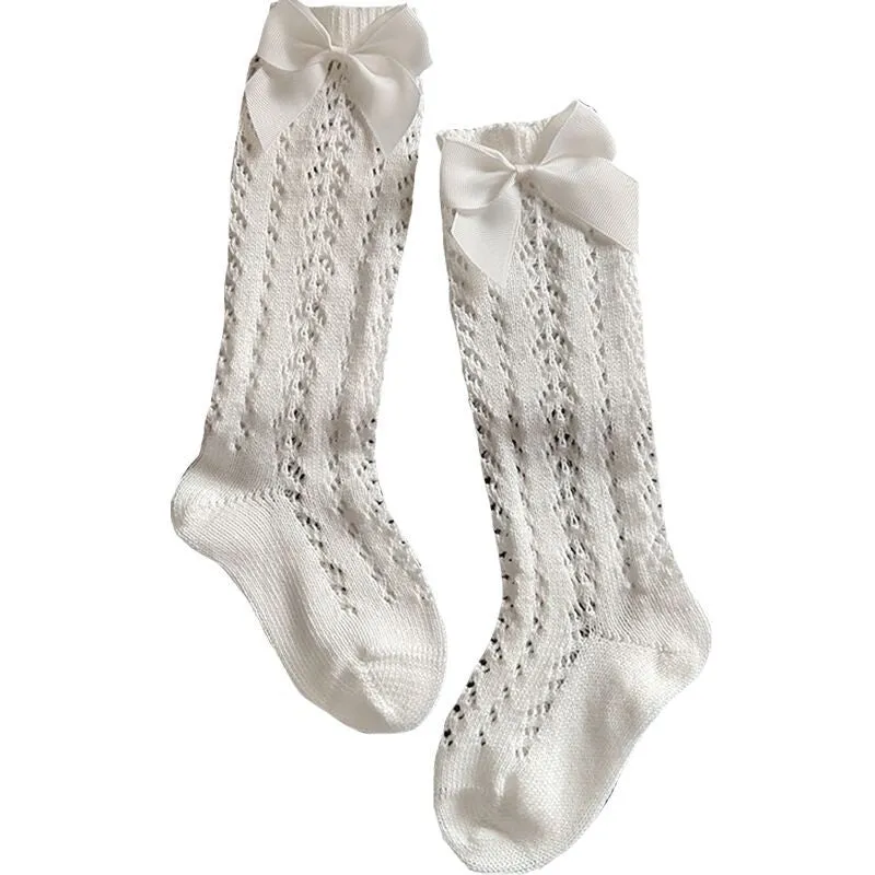 Baby Girl Knee-High Socks