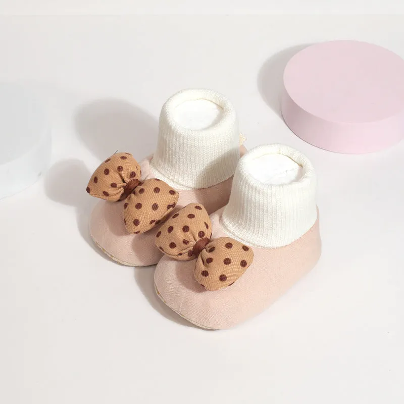 Baby Girl Sock Shoes - Bowknot