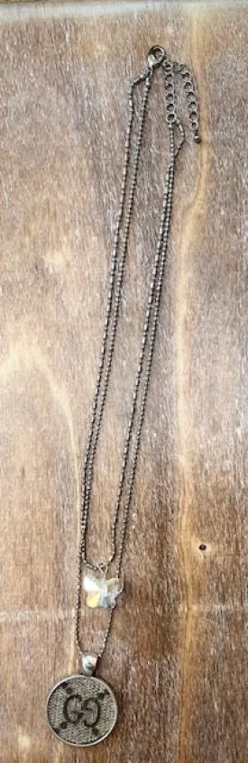 Butterfly In Flight Necklace