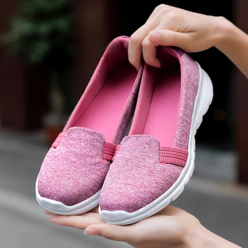 Casual Slip-On Mesh Loafers for Women
