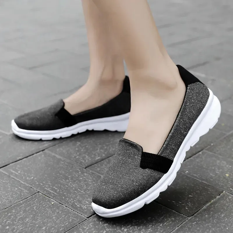 Casual Slip-On Mesh Loafers for Women