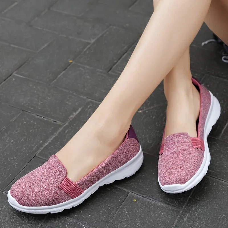 Casual Slip-On Mesh Loafers for Women