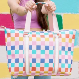 Checkered Weekender Bag