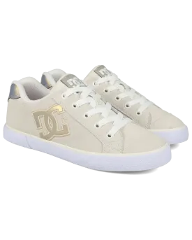 Chelsea Shoes in Gold Cream