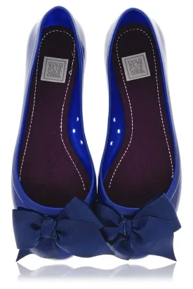 COLORS OF CALIFORNIA CHIC IN THE CITY Blue Ballerinas