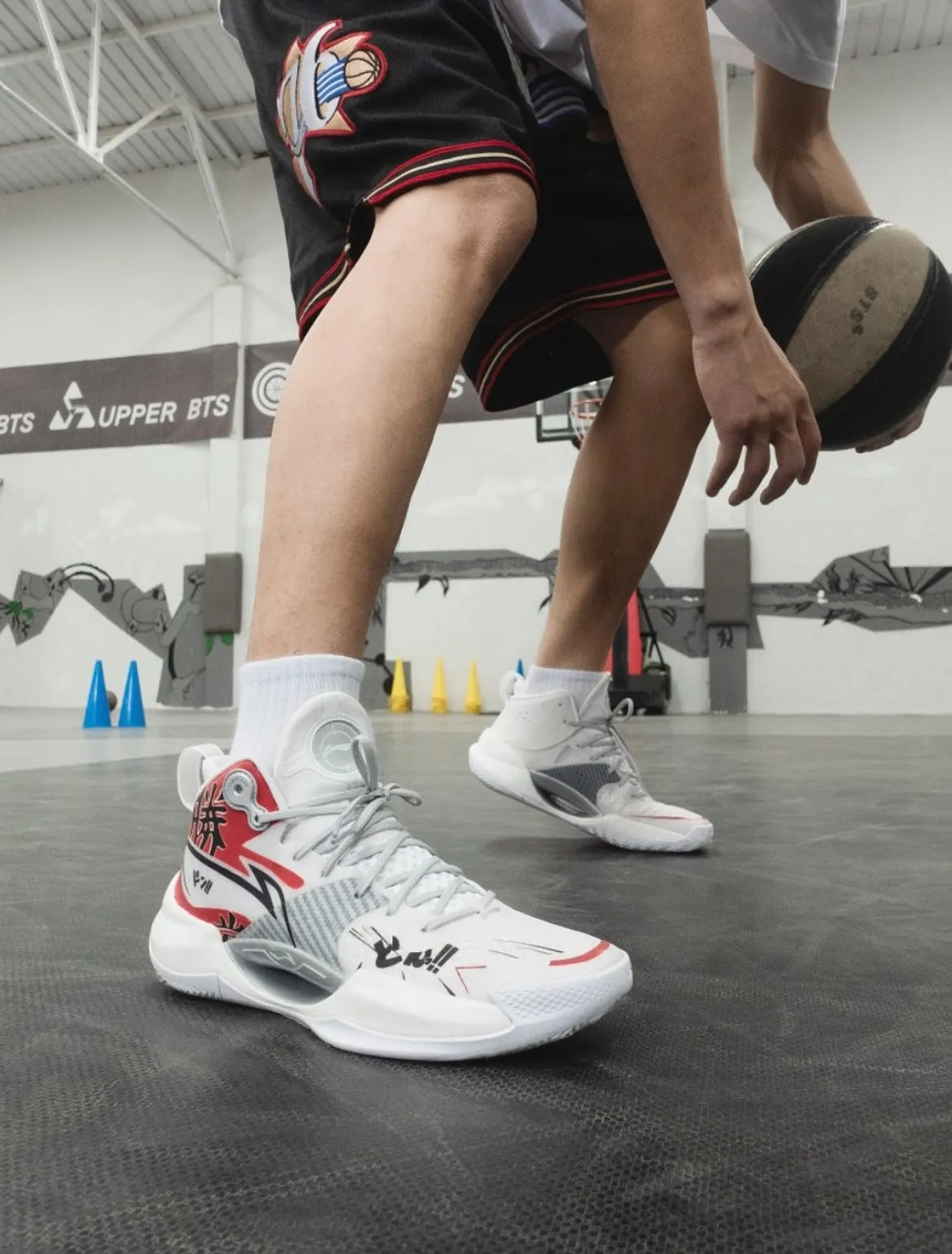 （Custom Sneakers）Li-Ning Super Light 2022 x The First Slam Dunk - White/Red
