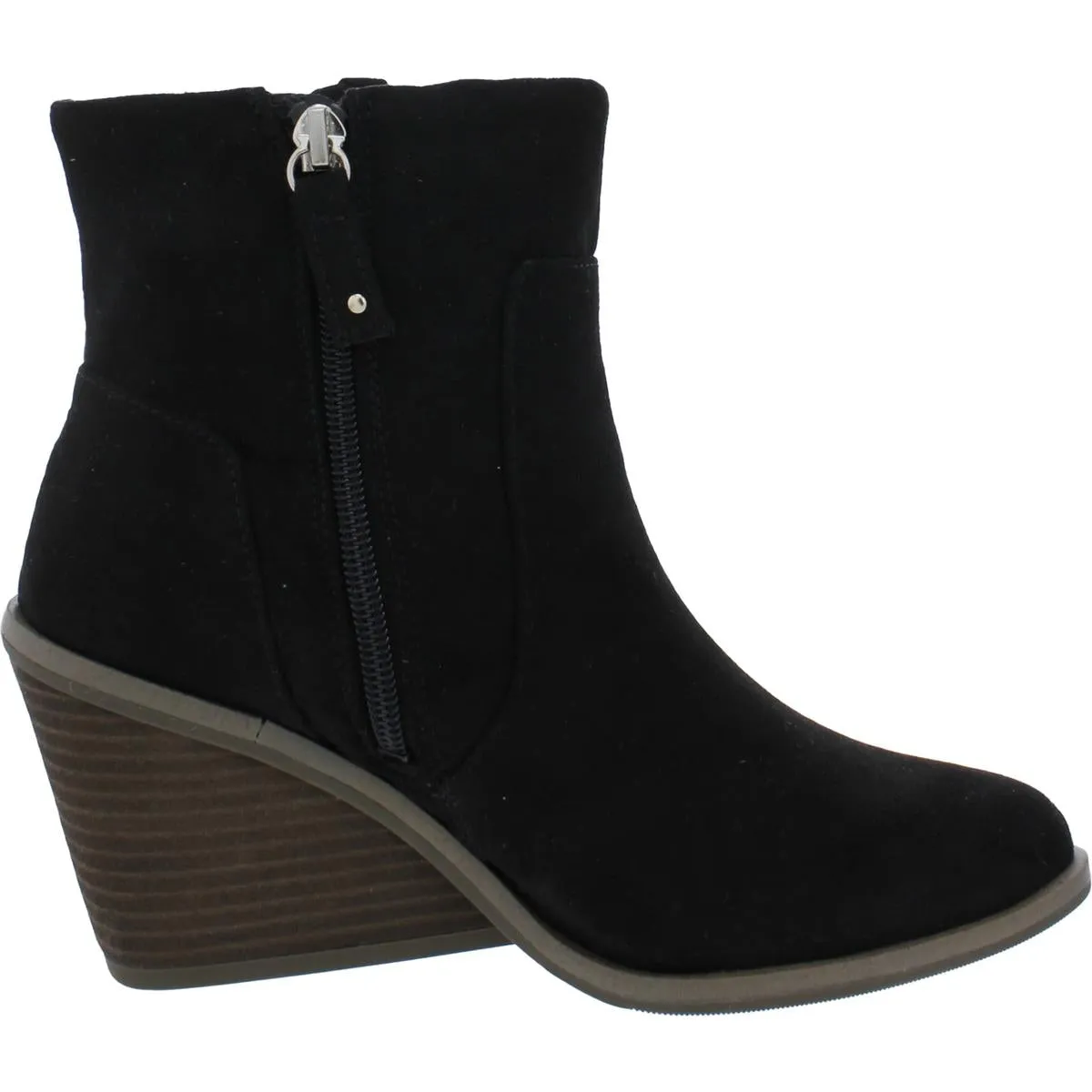Dr. Scholl's Shoes Womens Mirage Faux Suede Booties Ankle Boots