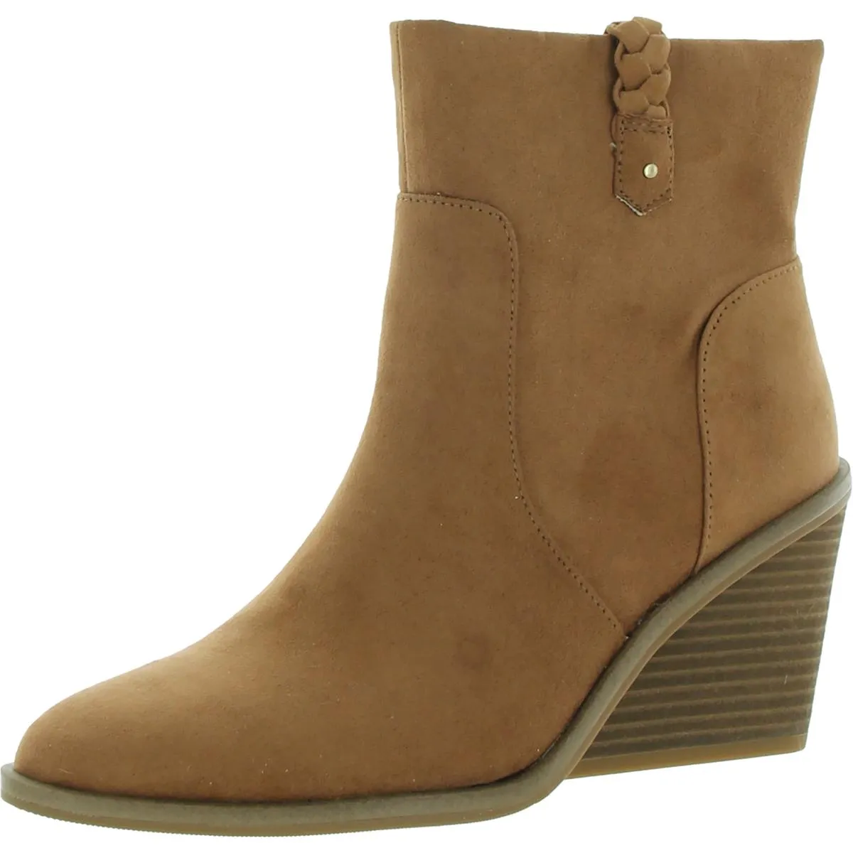 Dr. Scholl's Shoes Womens Mirage Faux Suede Booties Ankle Boots