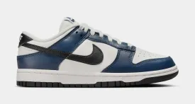 Dunk Low Womens Lifestyle Shoes (Armory Navy/ Black/Sail)