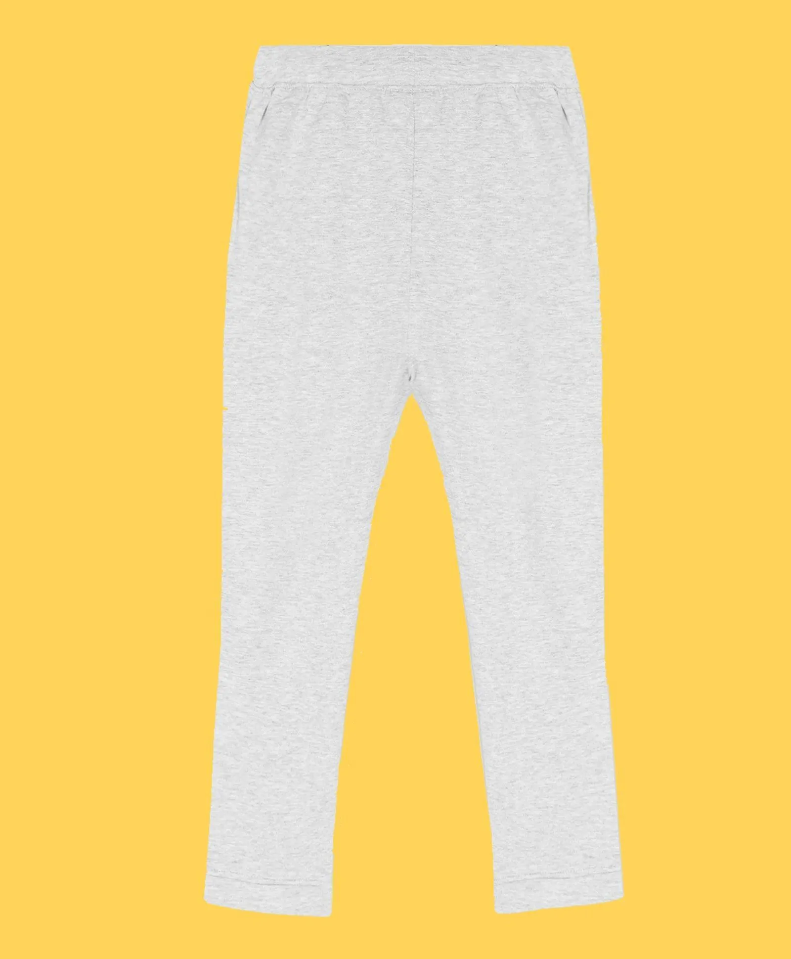 ECRU MELANGE TERRY JOGGER - GREY