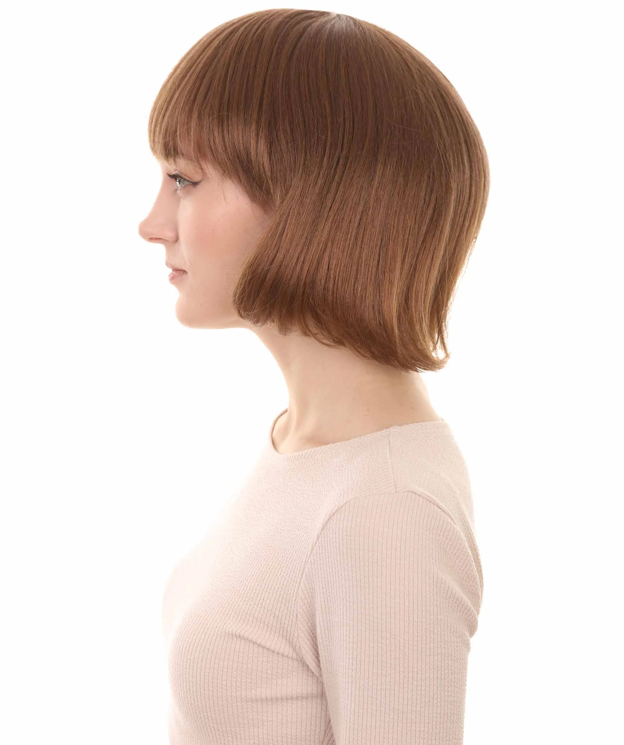 Flapper Multi Colors Bob Women's Wig | Short Natural Look | Premium Breathable Capless Cap