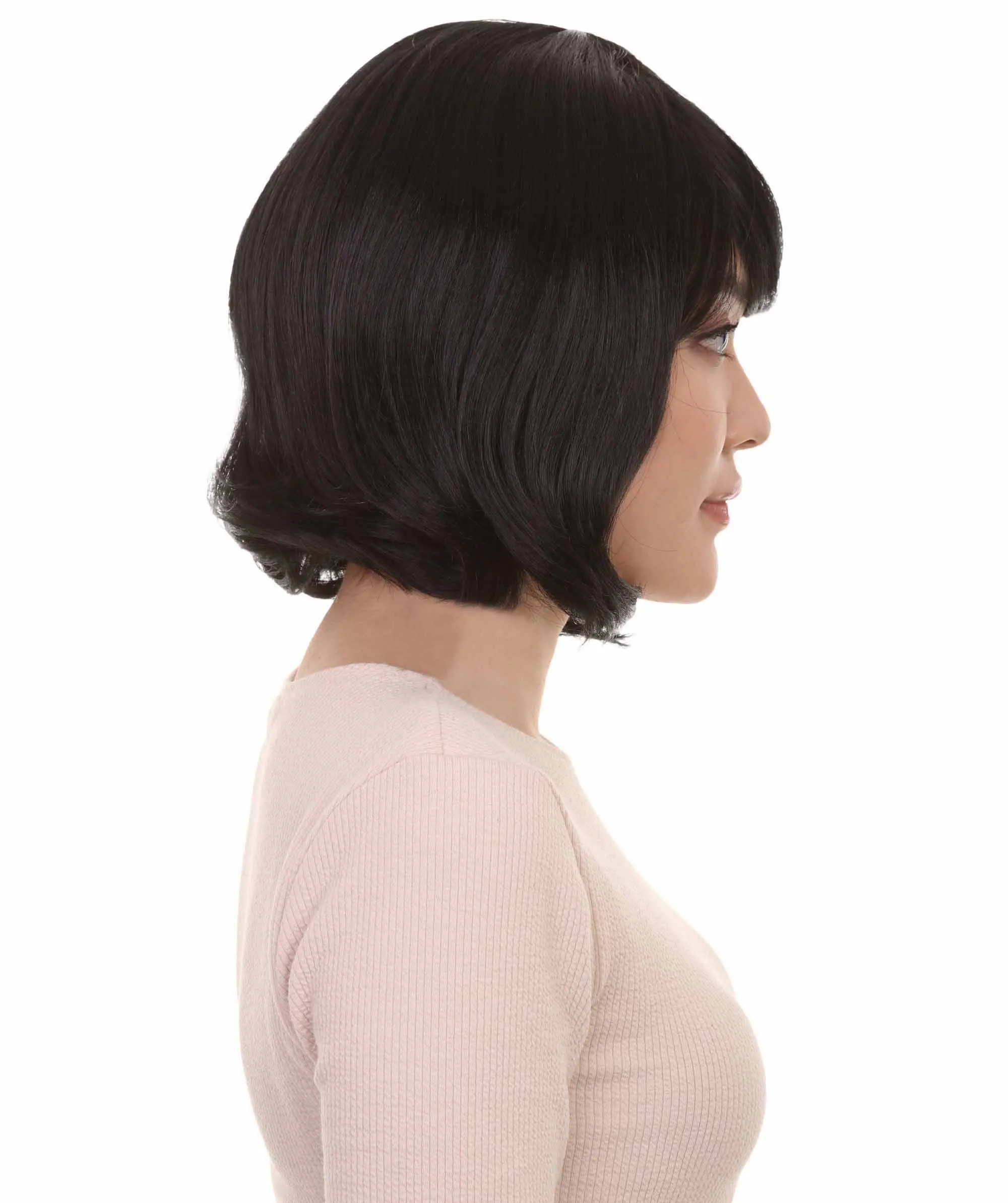 Flapper Multi Colors Bob Women's Wig | Short Natural Look | Premium Breathable Capless Cap