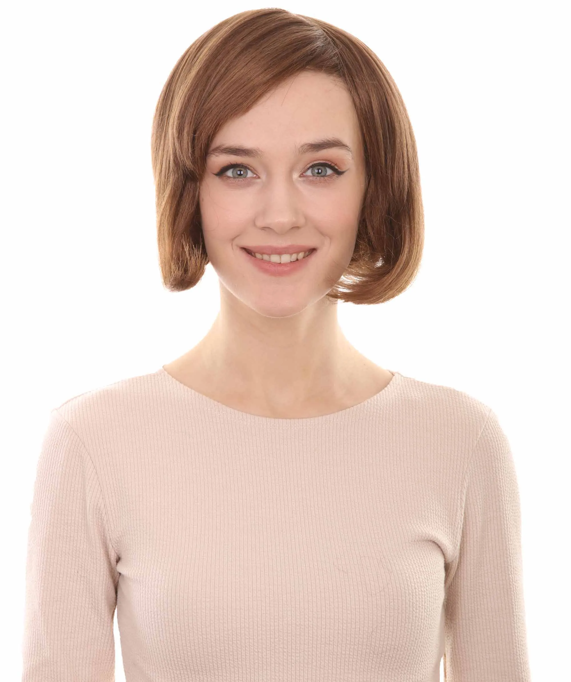 Flapper Multi Colors Bob Women's Wig | Short Natural Look | Premium Breathable Capless Cap