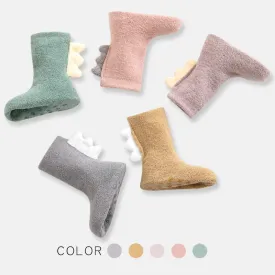 Fleece Cotton Dinosaur Socks