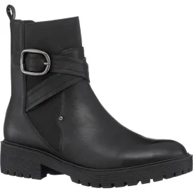 GC Shoes Womens Cammen Buckle Pull On Ankle Boots