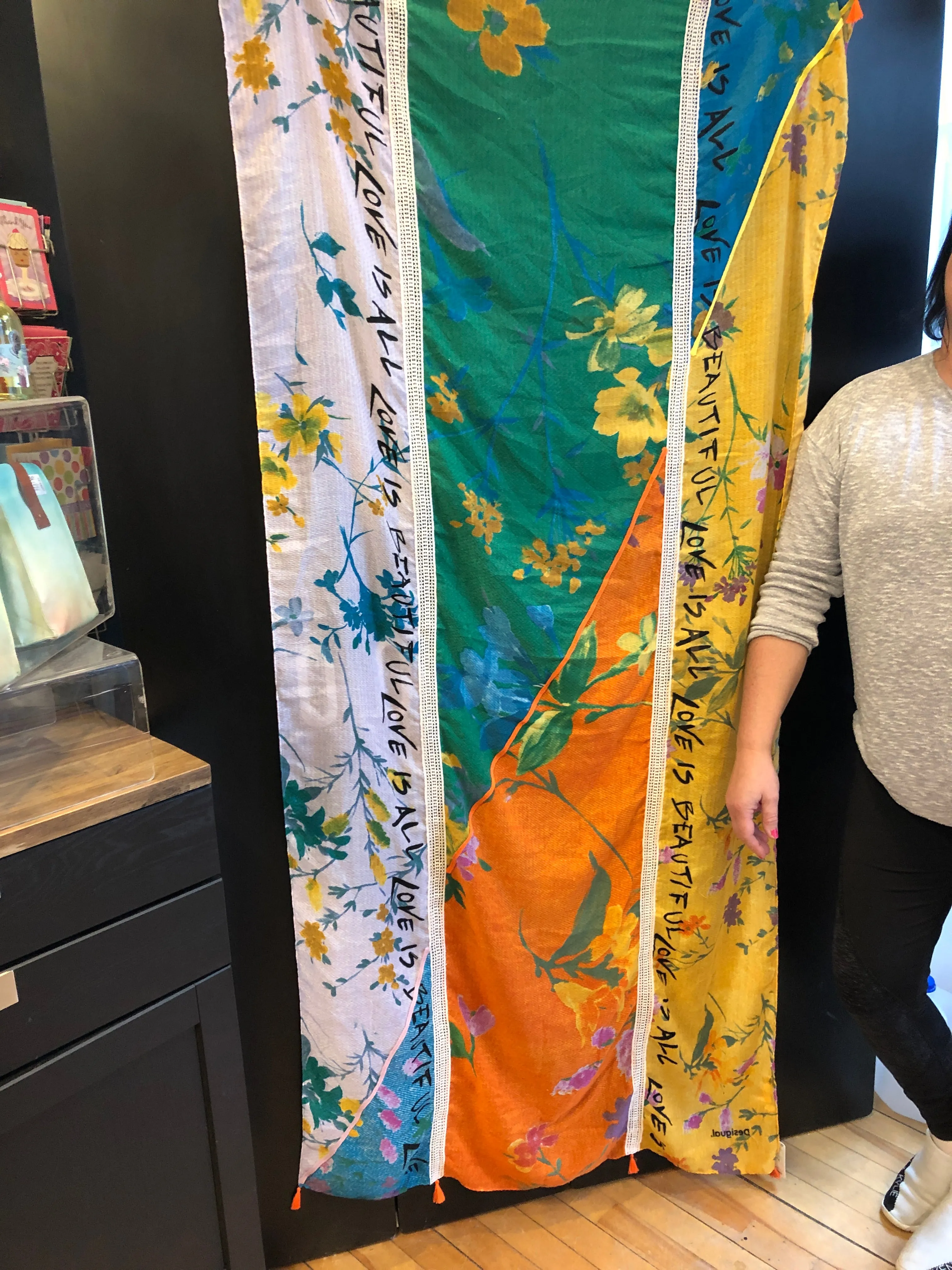 LARGE DESIGUAL SCARVES- 4 STYLES