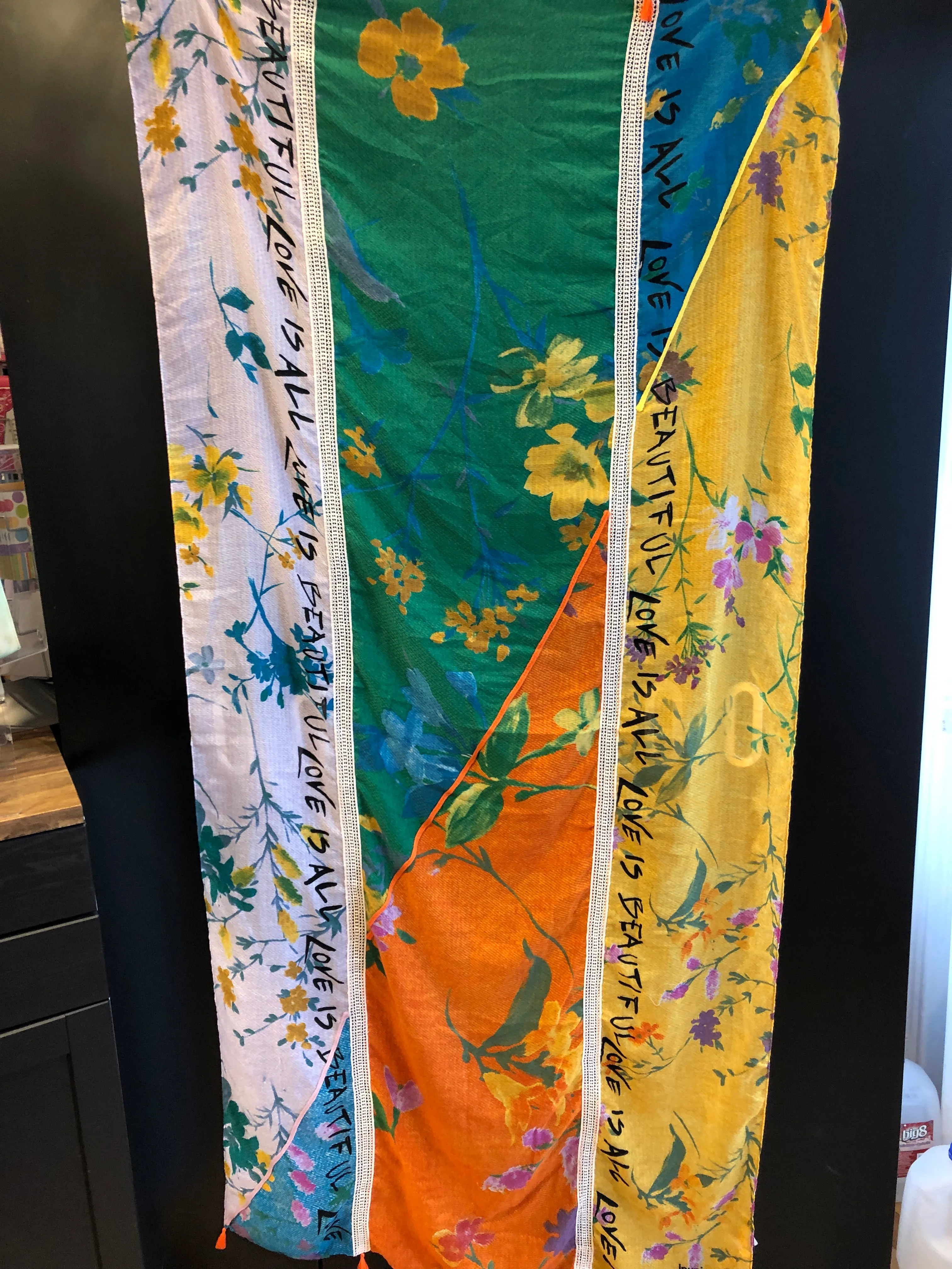 LARGE DESIGUAL SCARVES- 4 STYLES