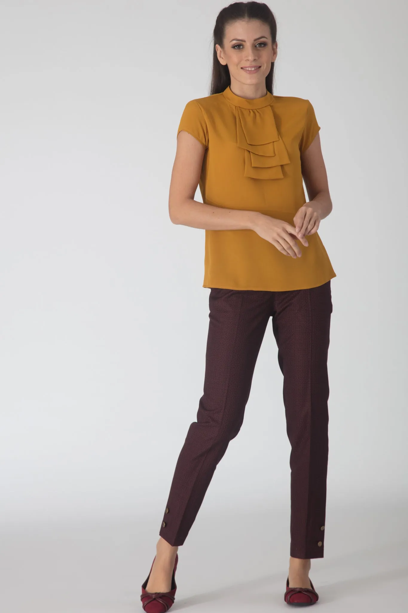 Layers Mustard Blouse