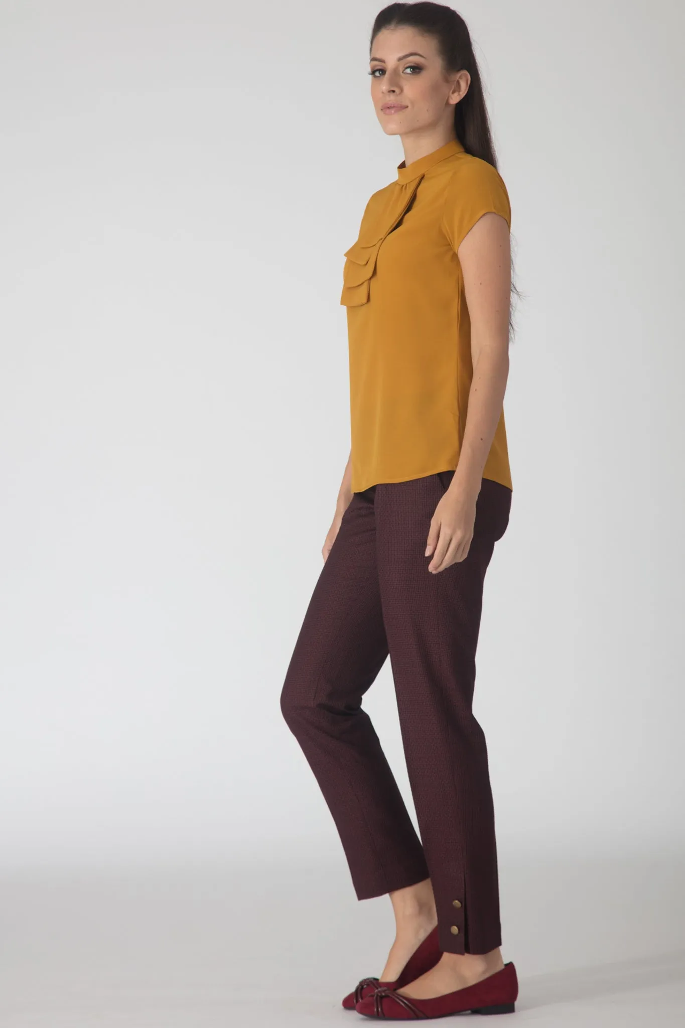 Layers Mustard Blouse