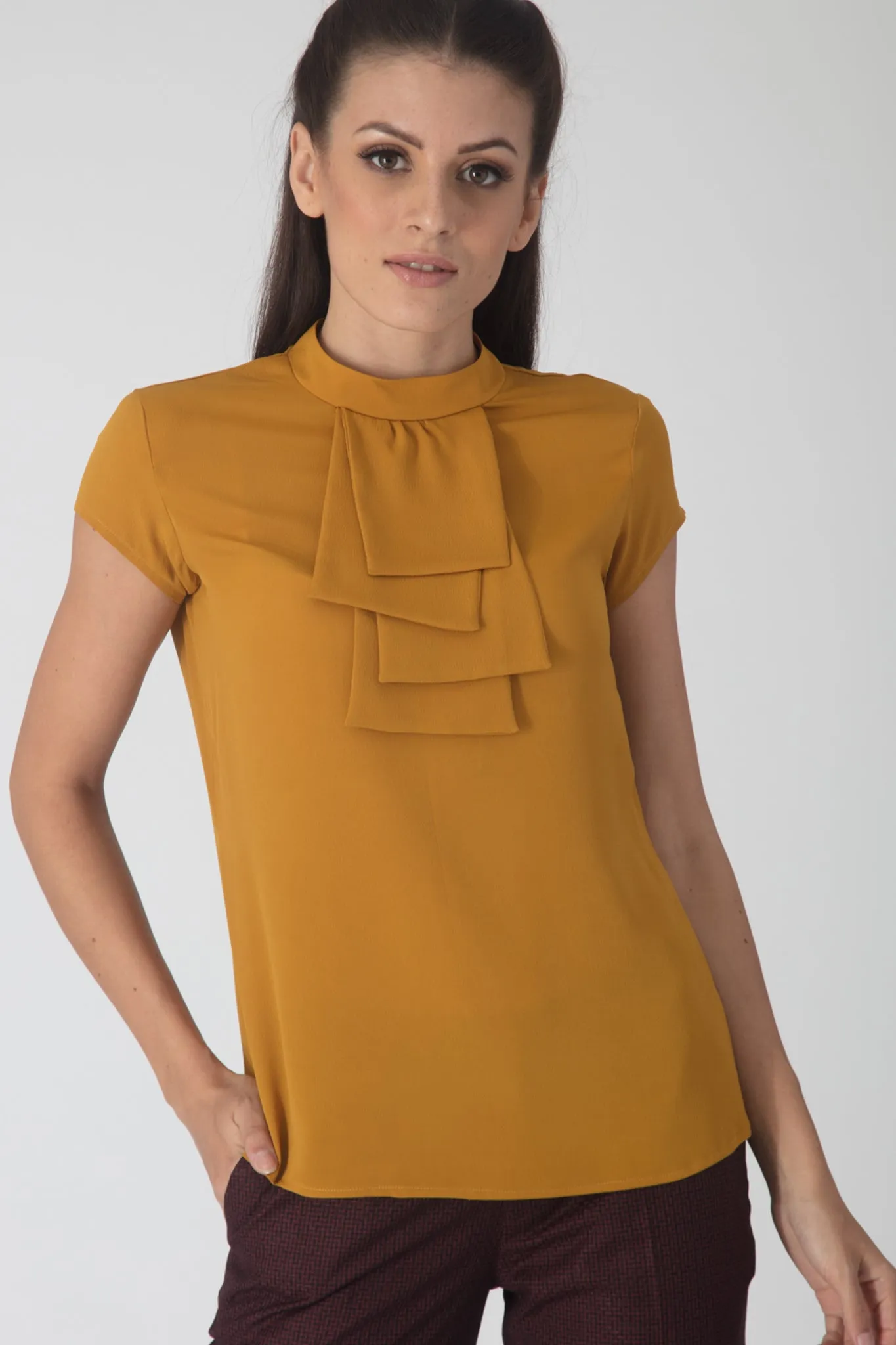 Layers Mustard Blouse