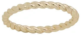 LAYRING16 [Size 6-9] Layers Ring, Rope Gold