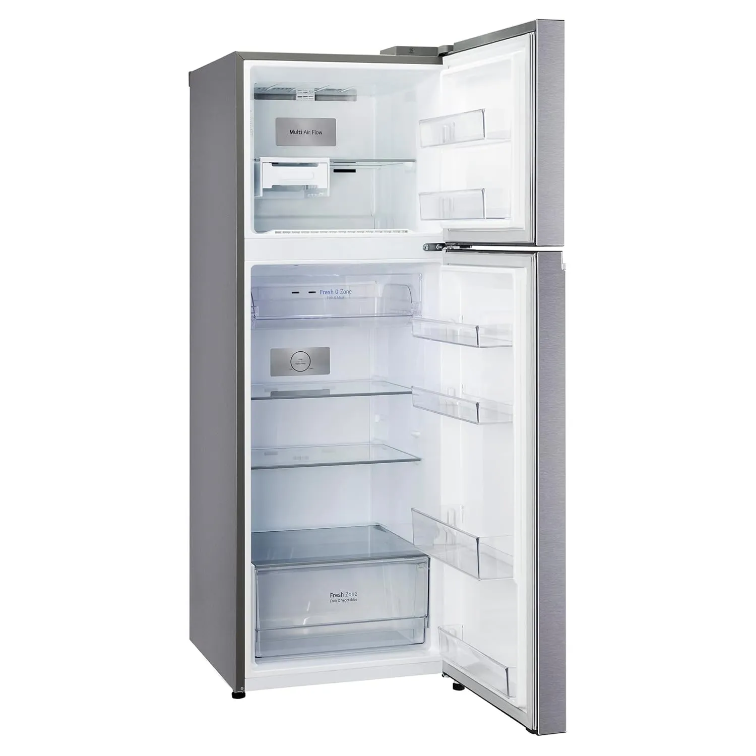 LG GL-N342SDSY 322 L 2 Star Smart Inverter Frost-Free Double Door Refrigerator ( Dazzle Steel )