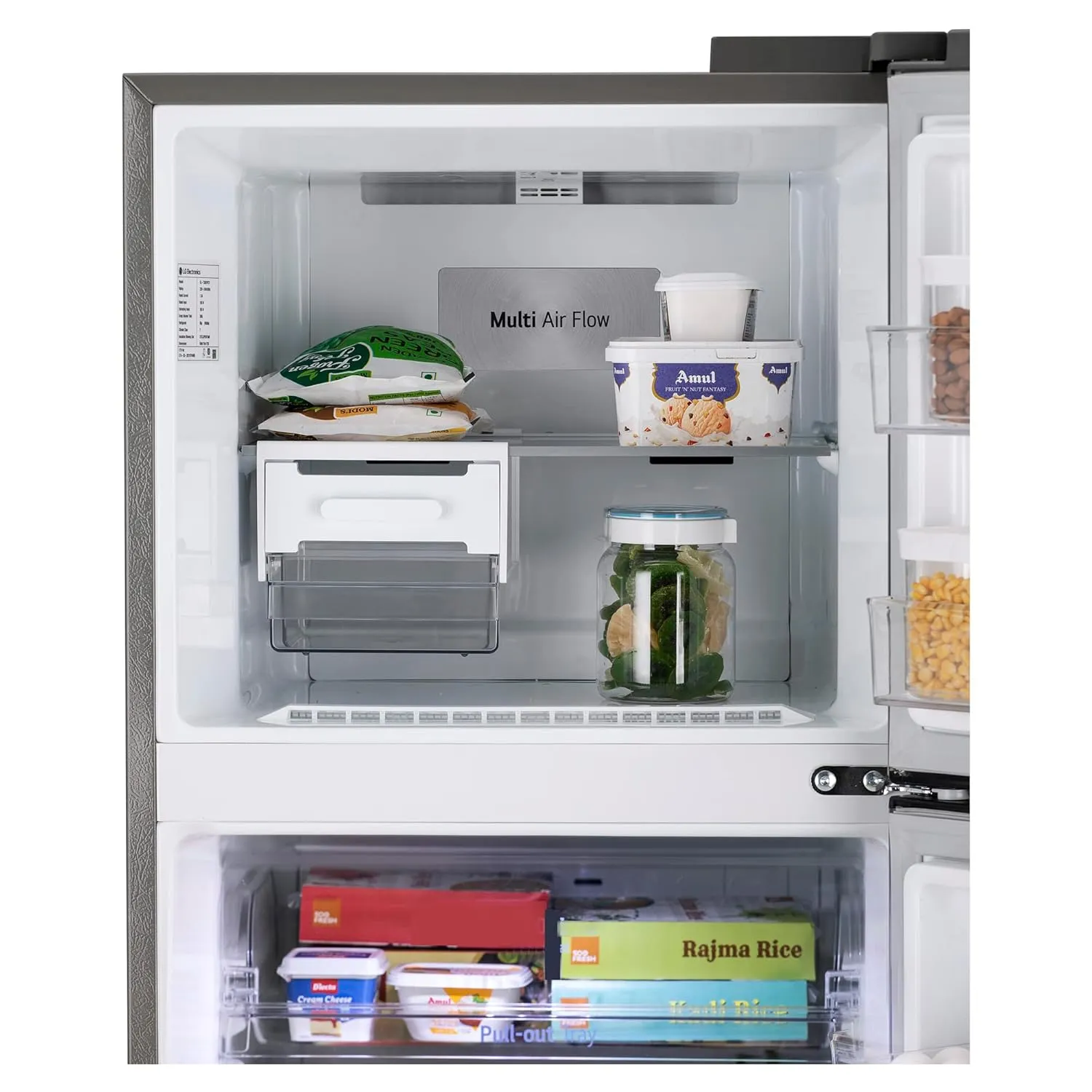 LG GL-N342SDSY 322 L 2 Star Smart Inverter Frost-Free Double Door Refrigerator ( Dazzle Steel )