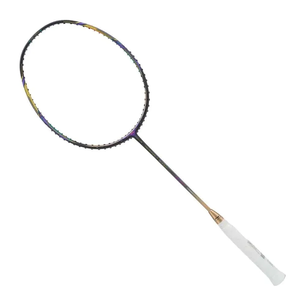 LI-NING Aeronaut 9000i Badminton Racquet Black Gold/Purple