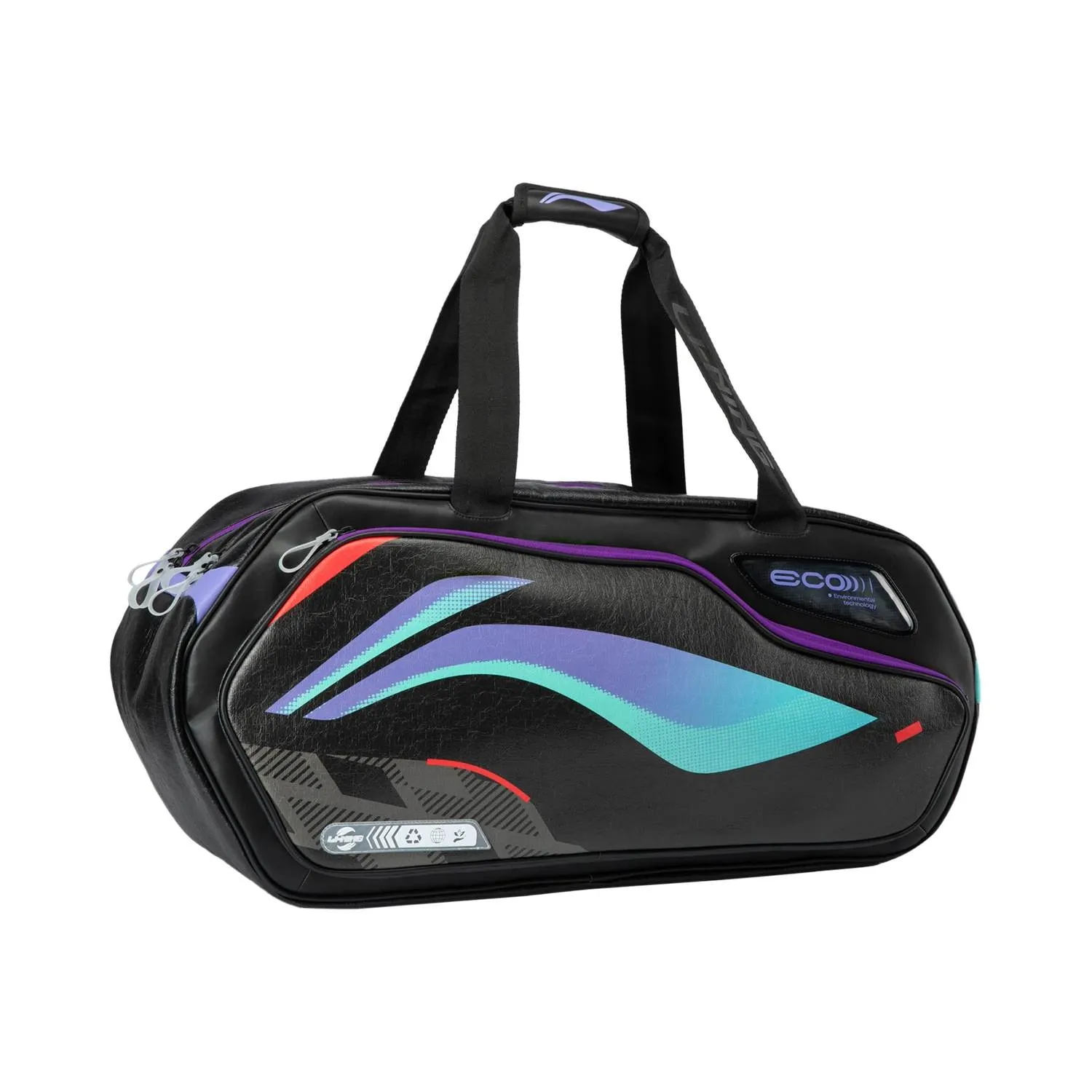 LI-NING Badminton Racquet Bag (6PCS) ABJU013-1 Black