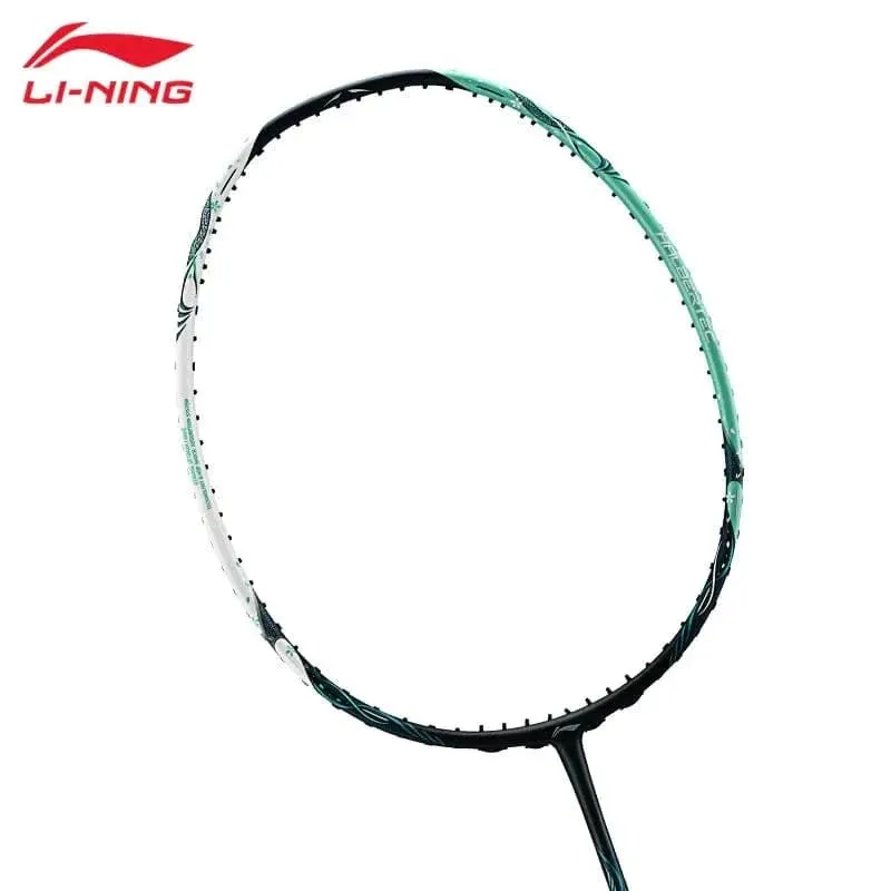 LI-NING HALBERTEC 6000 Badminton Racquet Pearl White/Light Green
