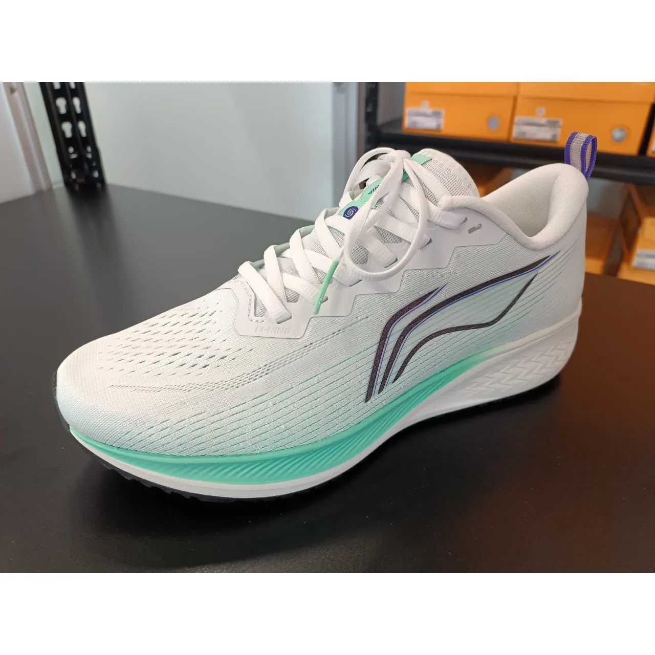 Li-Ning Men's Red Hare 6 White/ Neon Light Jade Green (ARMT015-15)