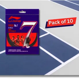 Li-Ning No. 7 Badminton String - Pack of 10 Strings