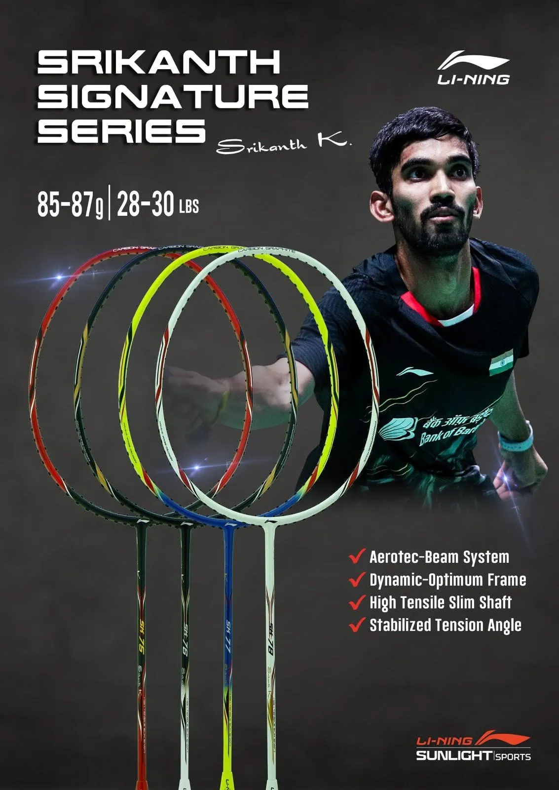 Li-Ning SK 76 Badminton Racket