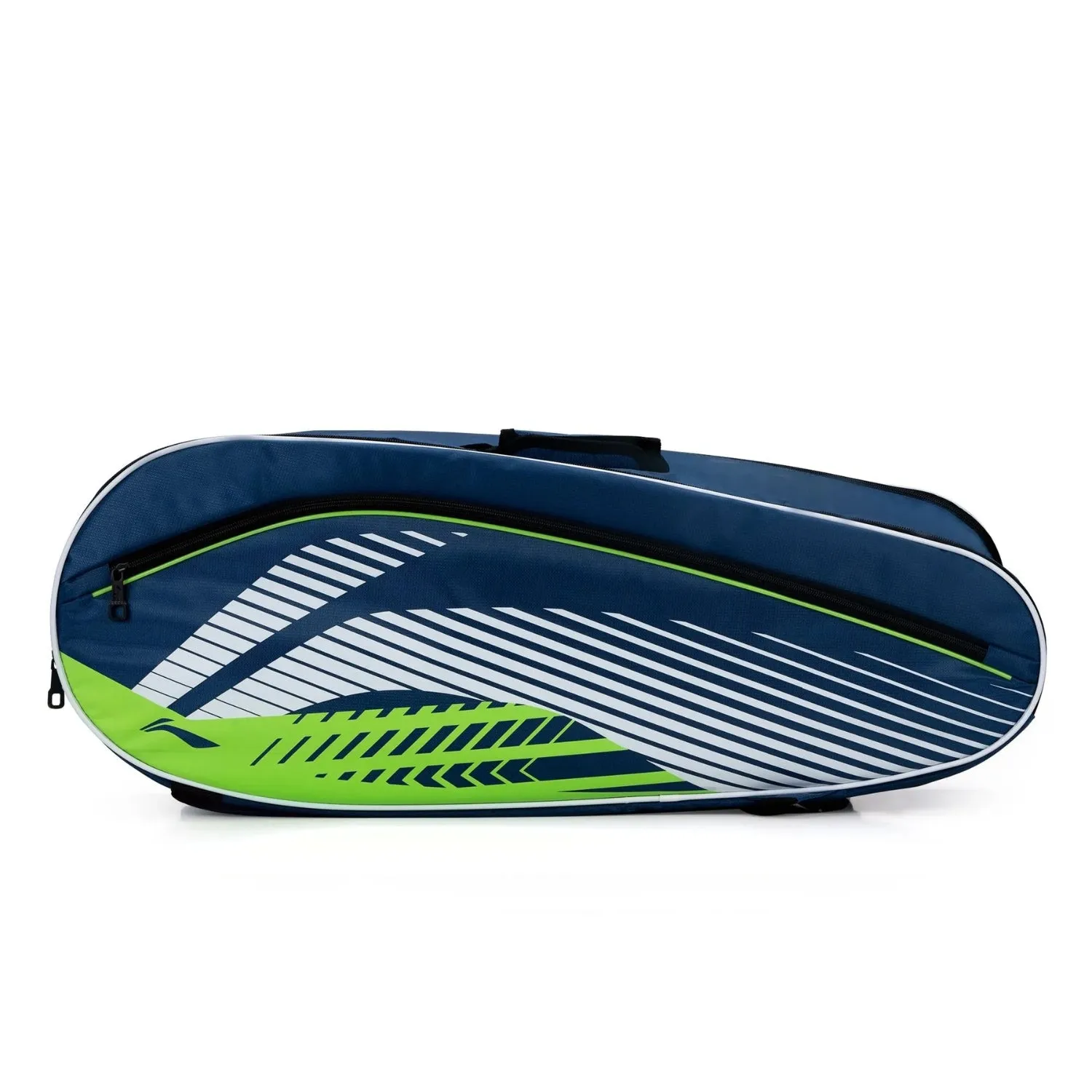 Li-Ning Triple Zipper Polyester Stripe Badminton Kit Bag