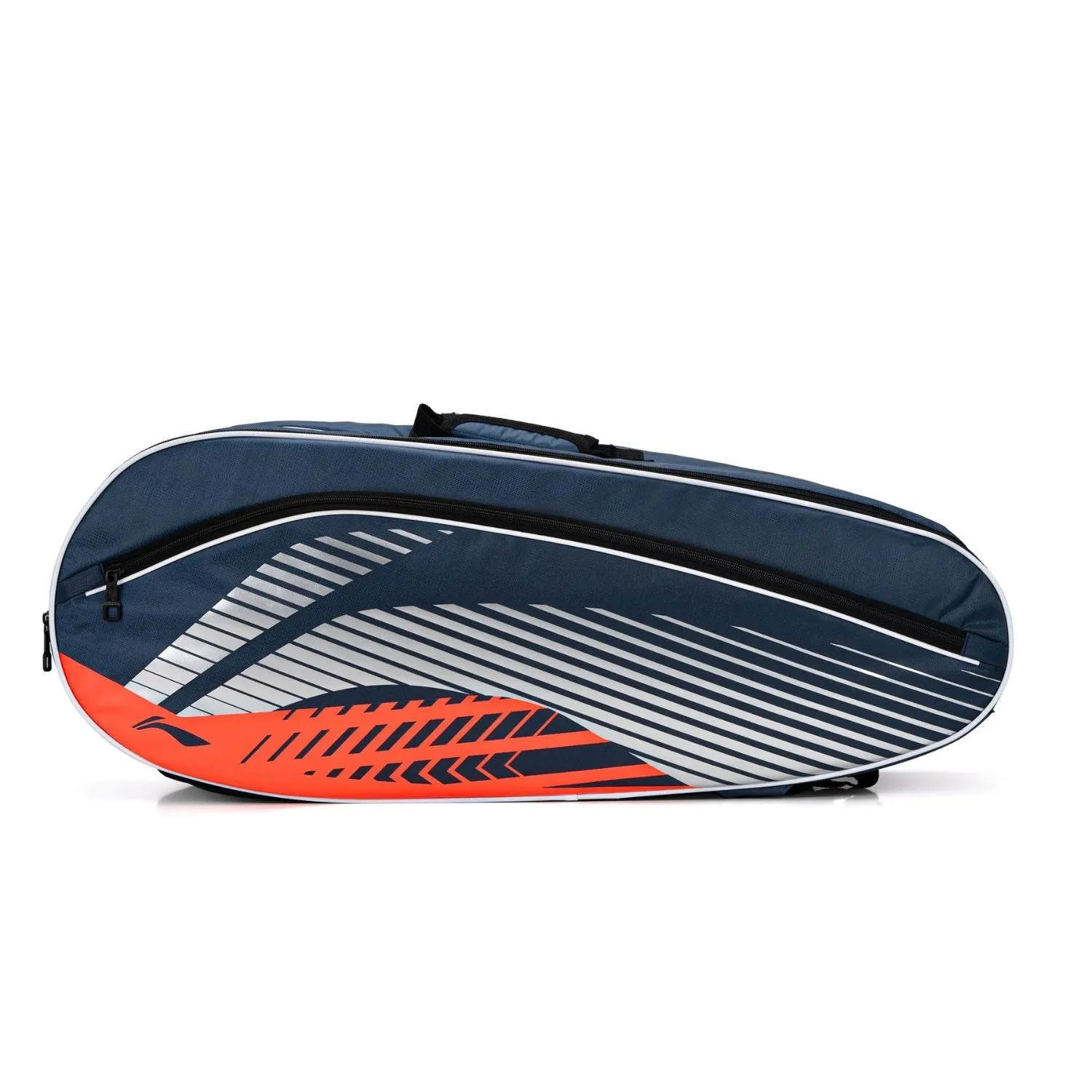 Li-Ning Triple Zipper Polyester Stripe Badminton Kit Bag
