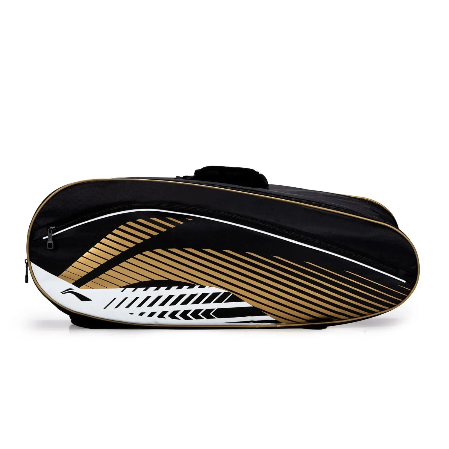 Li-Ning Triple Zipper Polyester Stripe Badminton Kit Bag