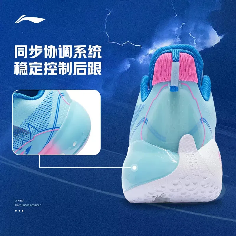 Li Ning Yushuai 14 Beng Low Basketball Shoes - Electric light