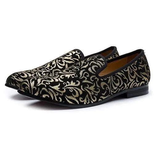 Luxury Men Shoes Black Loafers Leather Brand Comfortable Shoes